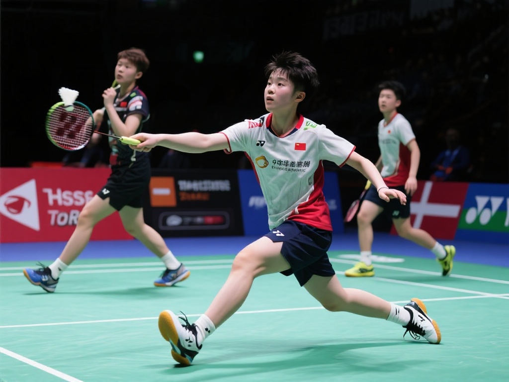 羽坛新锐崭露锋芒,青春力量惊艳赛场 近年来,国际羽毛球比赛中,年轻球员的表现